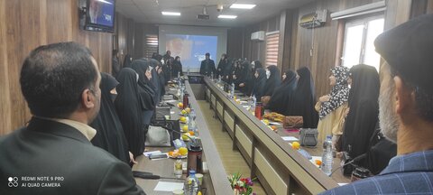 همايش آموزشي مديران کانونهاي تخصصي خواهران در کهگيلويه و بويراحمد